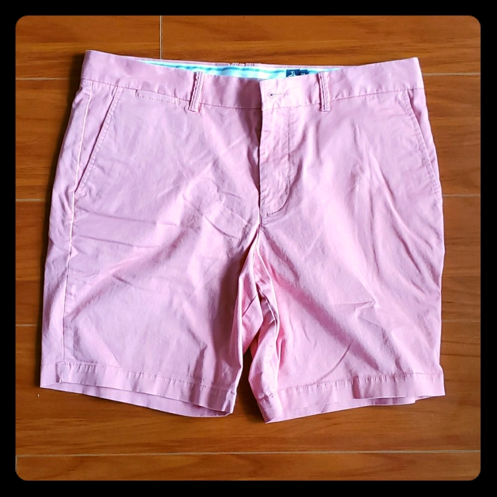 Original Penguin Slim Fit Pink Shorts